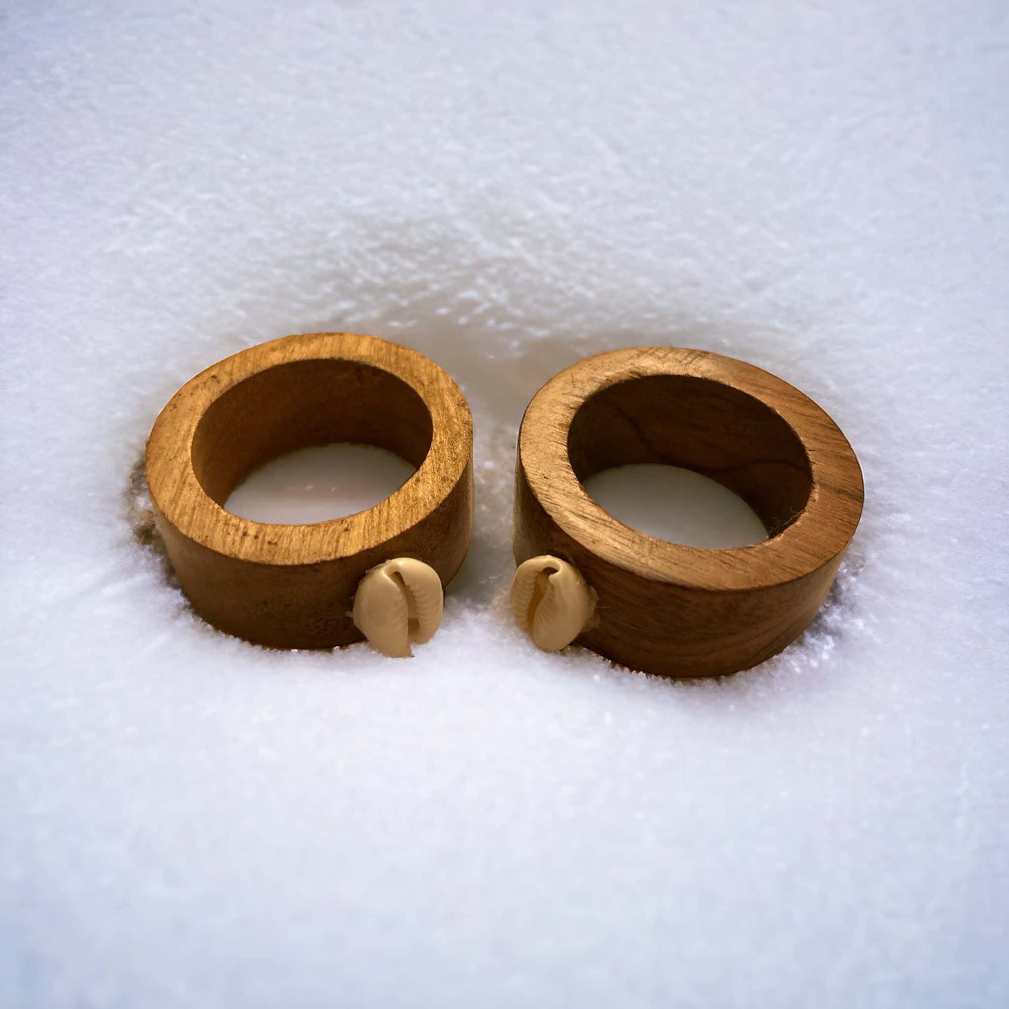 NAPKINS WOOD RINGS (1 Set of 2)