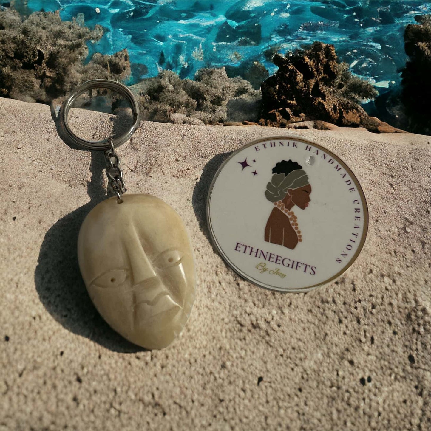 KEYRING " THE MASK "