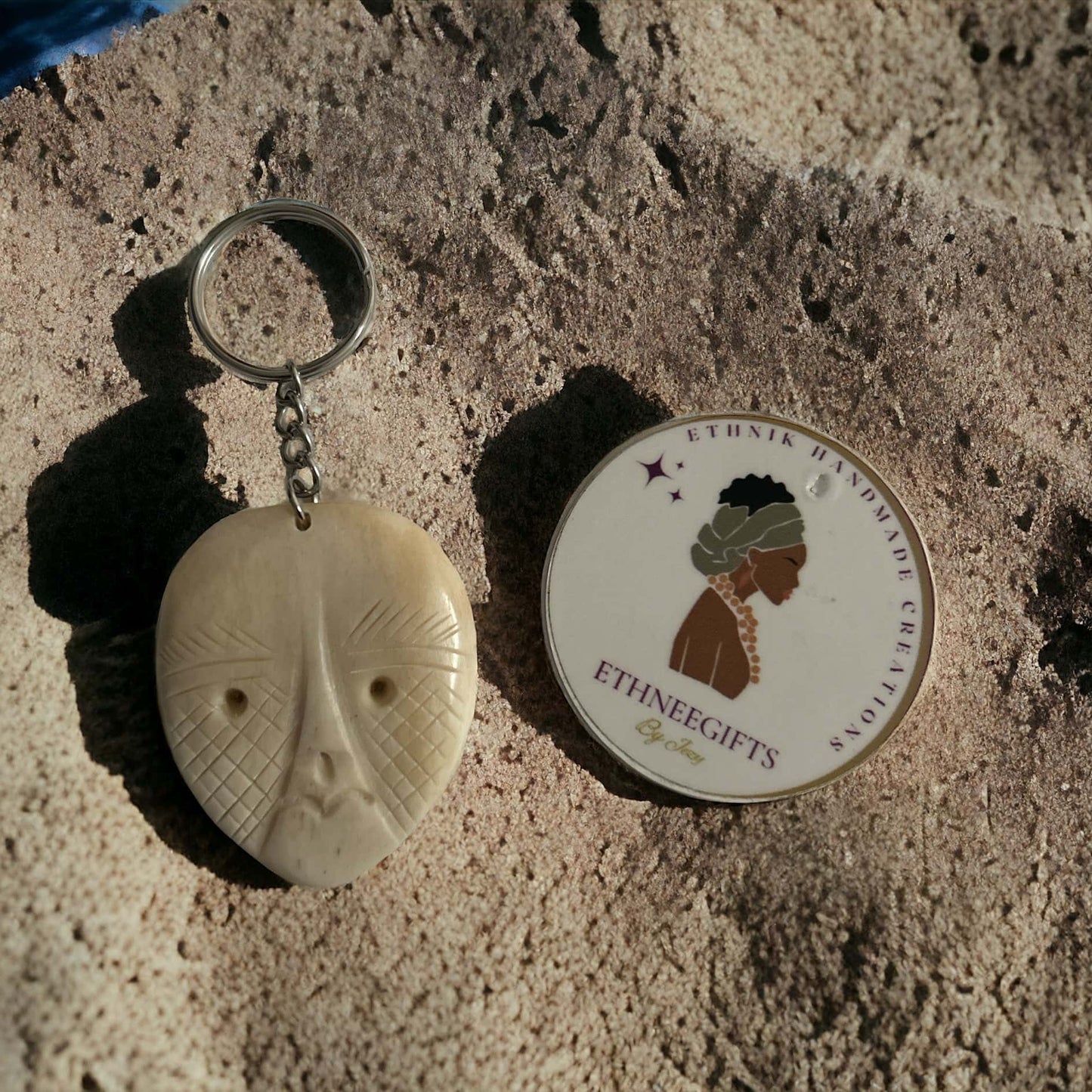 KEYRING " THE MASK "