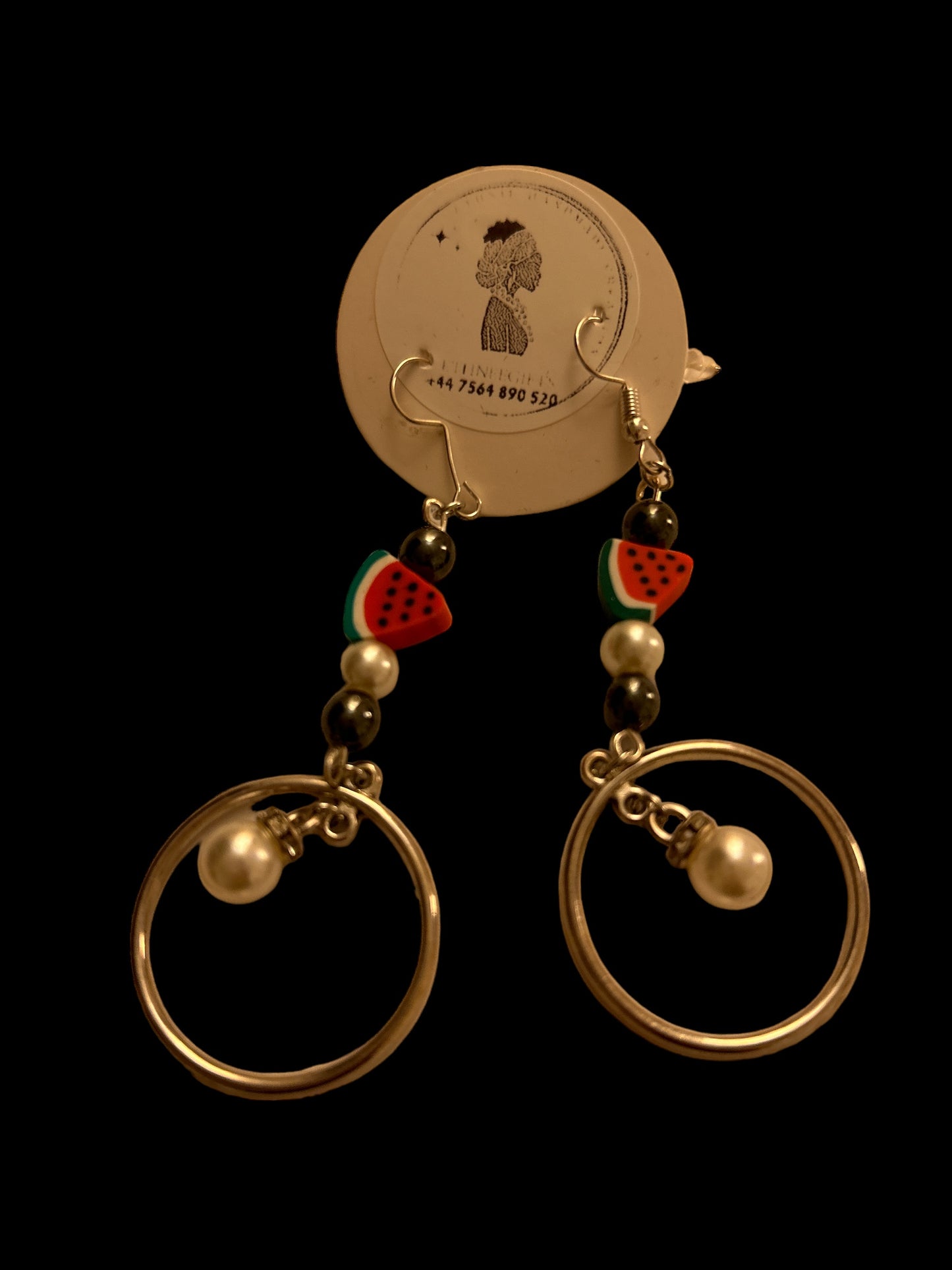 AKWABA EARRINGS "SUN"