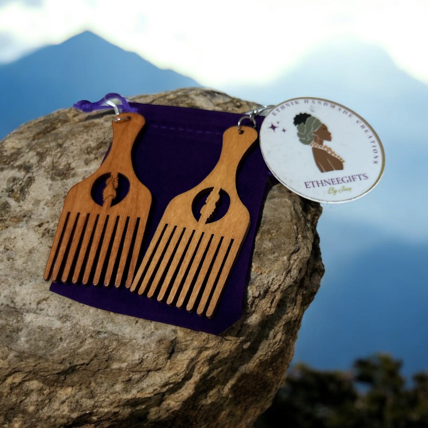 Earrings SANAA Comb