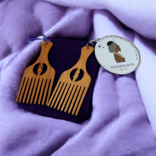 Earrings SANAA Comb