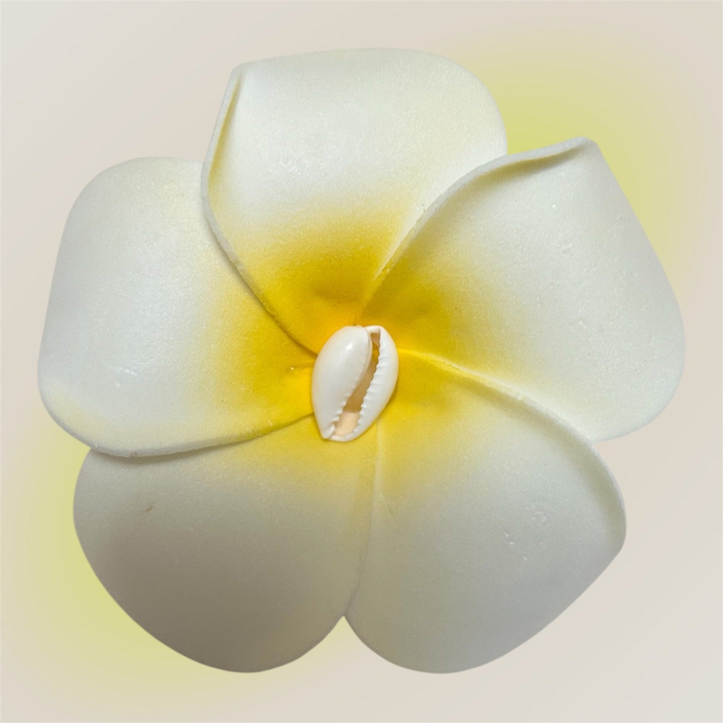 Medium Flower Clip Hair Yellow - ETHNEEGIFTS