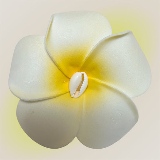 Large Flower Clip Hair Yellow - ETHNEEGIFTS