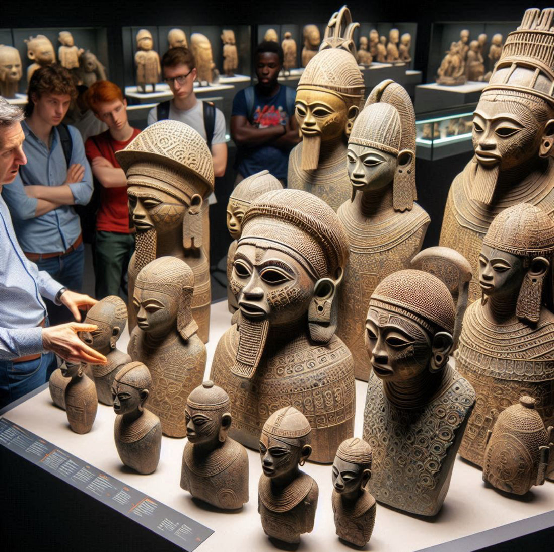 Treasures of Tradition: Iconic African Artifacts and Their Stories : Benin Bronzes (Nigeria)