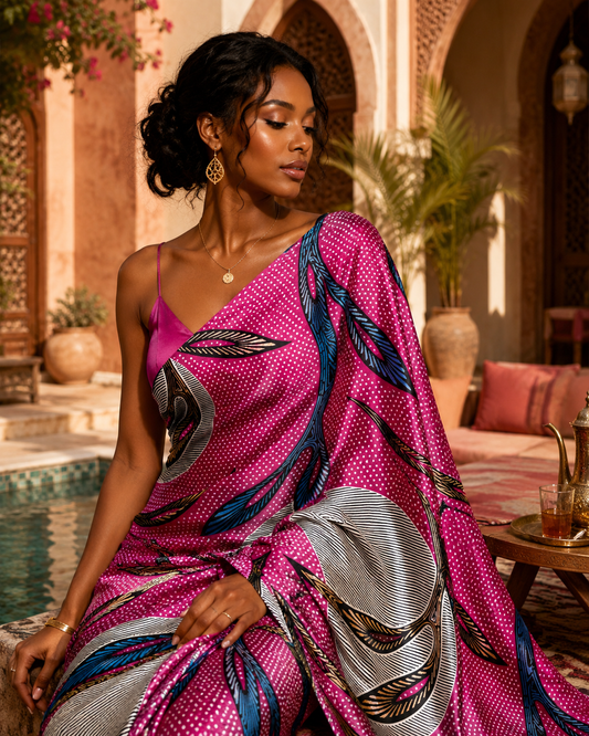 FABRIC SILK WAX & CHIFFON