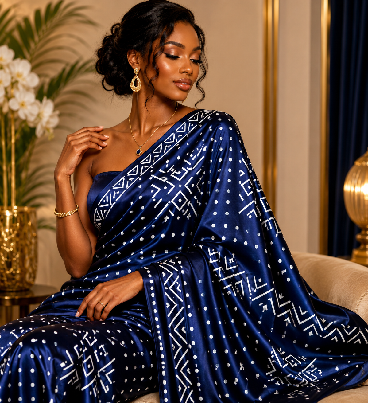 FABRIC SILK WAX & CHIFFON