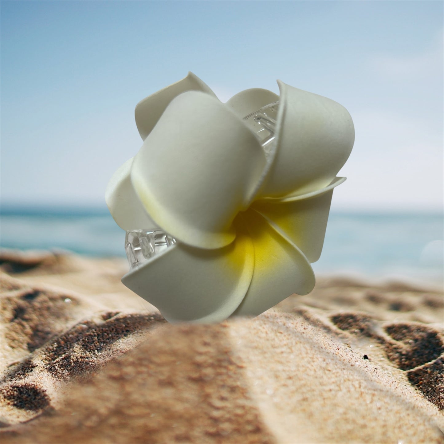 Large Flower Clip Double Hair - ETHNEEGIFTS