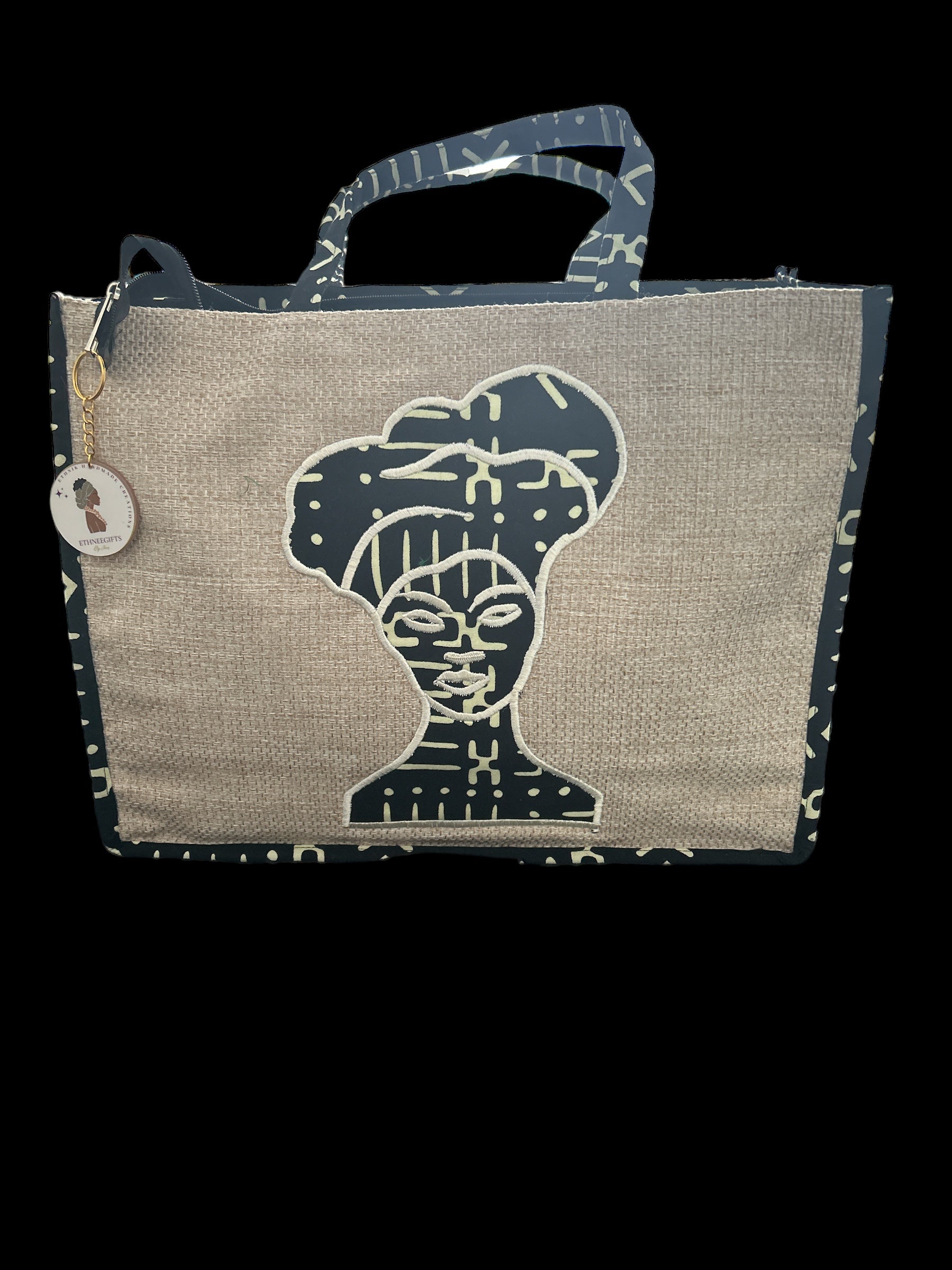 ETHNEEGIFTS - ETHNEEK BURLAP TOTES BAG