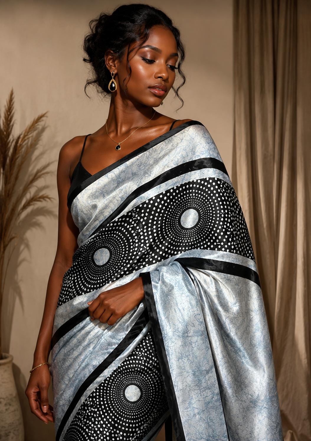FABRIC SILK WAX & CHIFFON