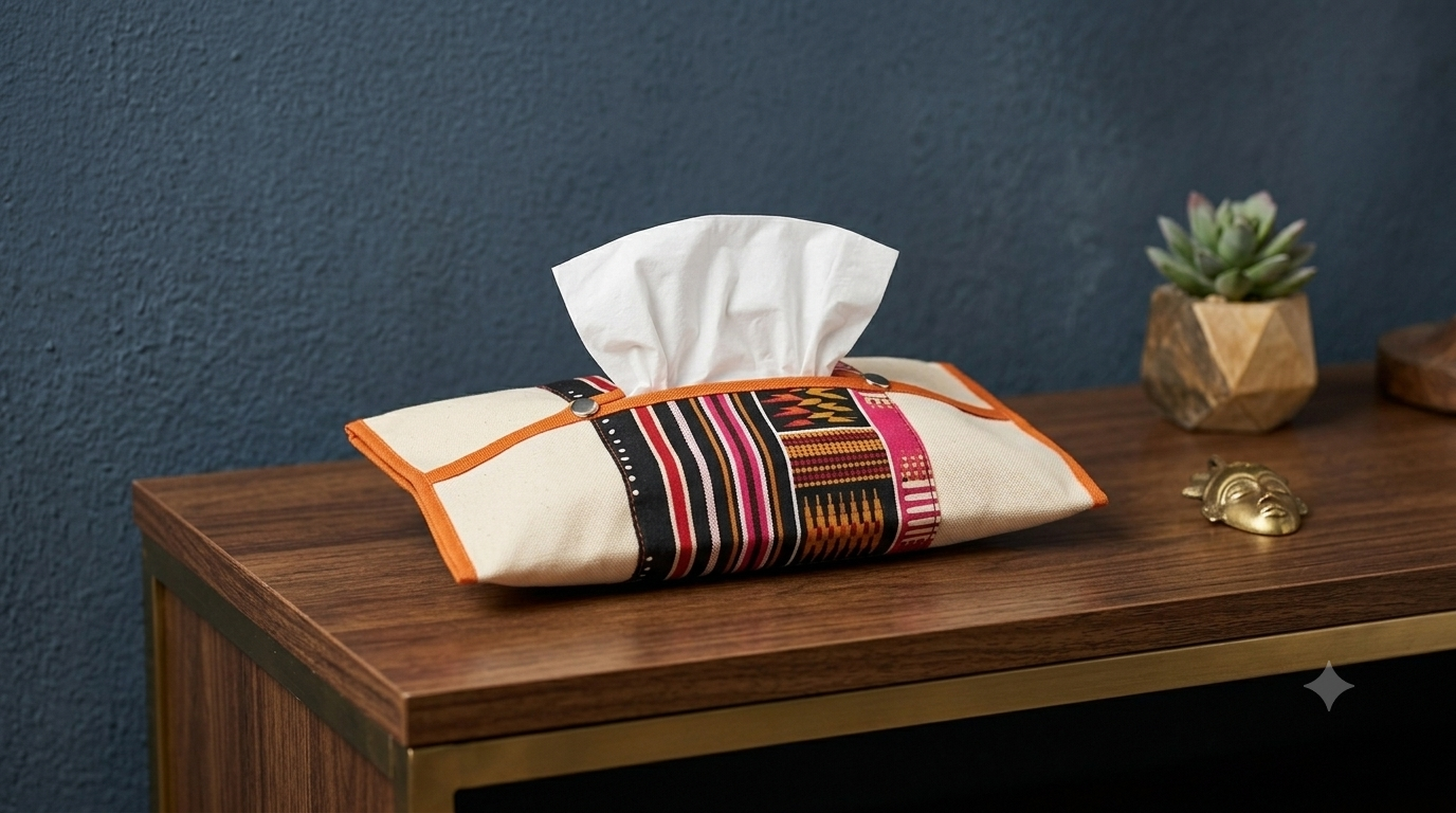 ETHNEEK TISSUE BOX COVER