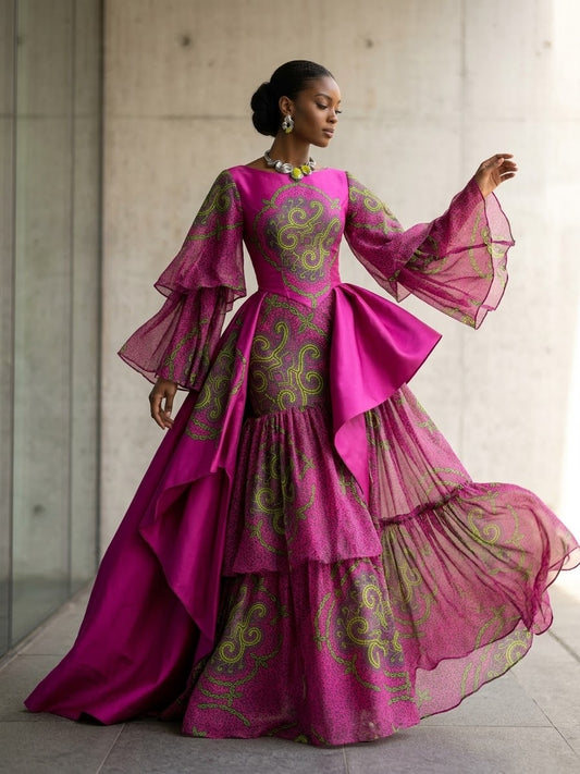 FABRIC SILK WAX & CHIFFON