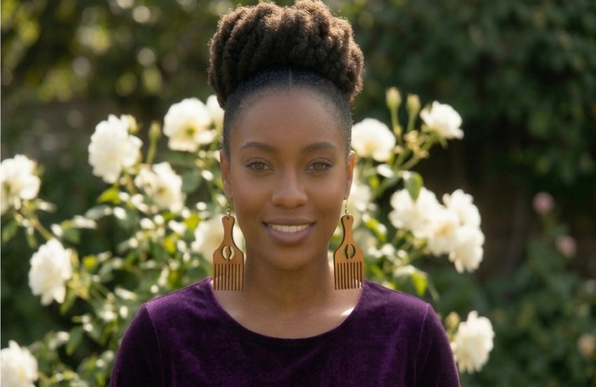 Earrings SANAA Comb
