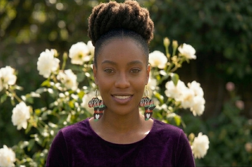 Earrings SANAA Africa silver