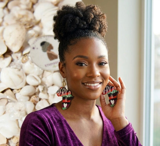 Earrings SANAA Africa Gold