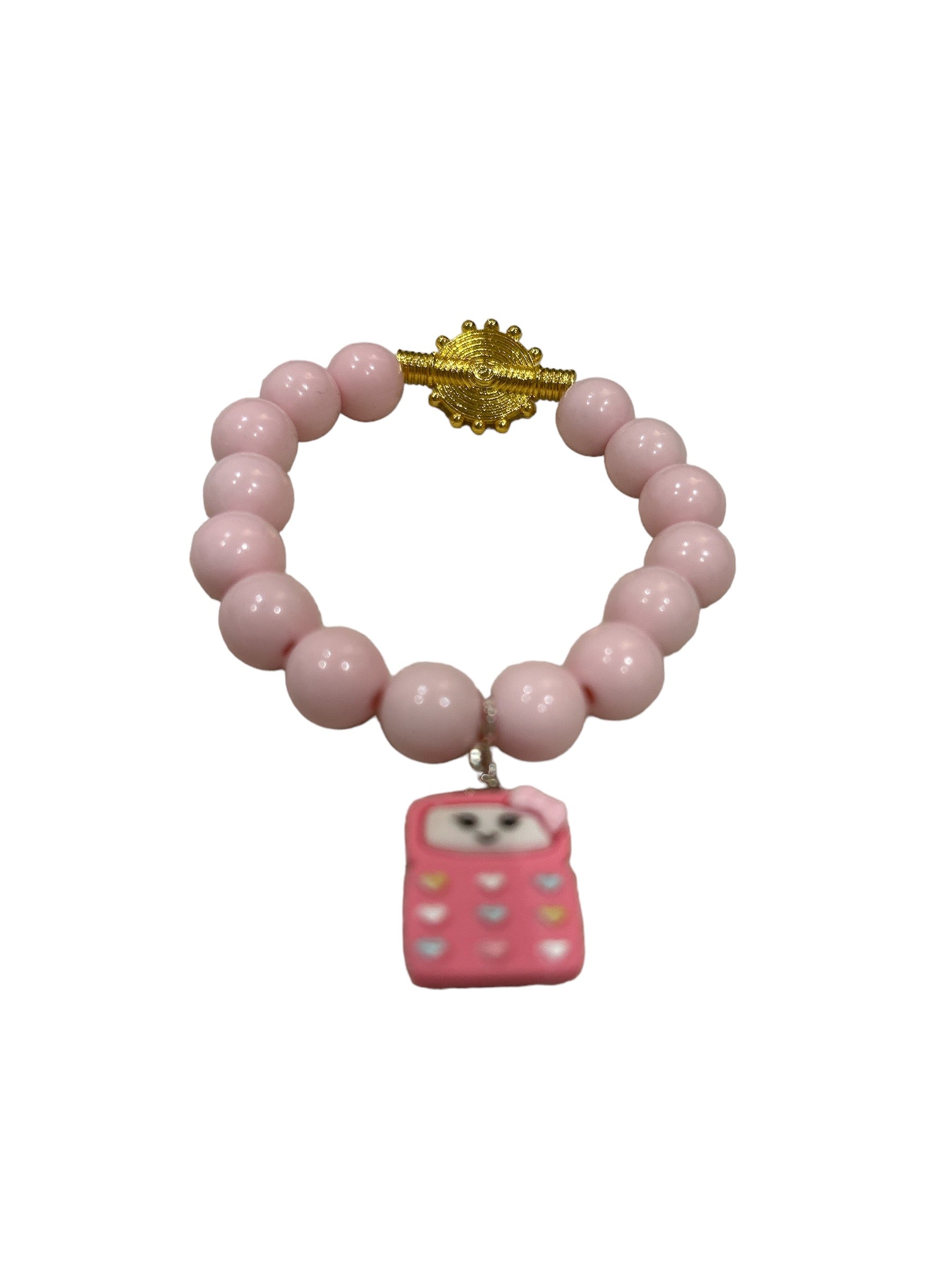 ETHNEEGIFTS - BRACELET KIDS Pink CALCULATOR