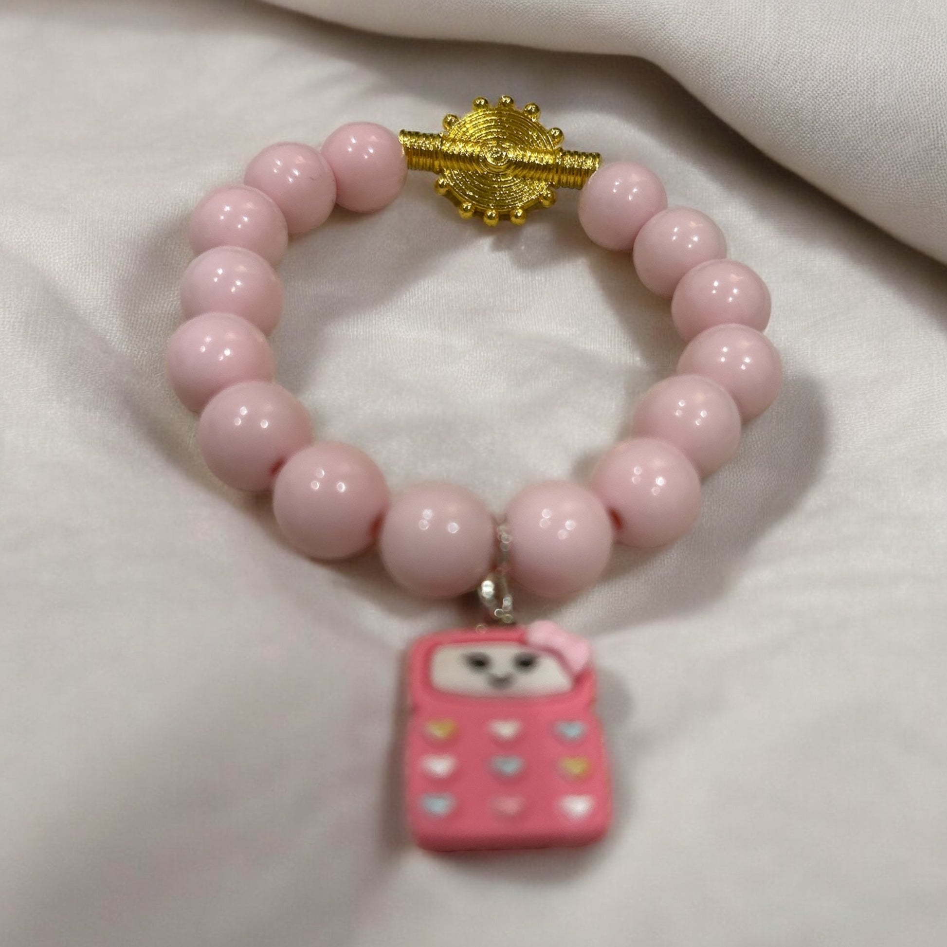 ETHNEEGIFTS - BRACELET KIDS Pink CALCULATOR