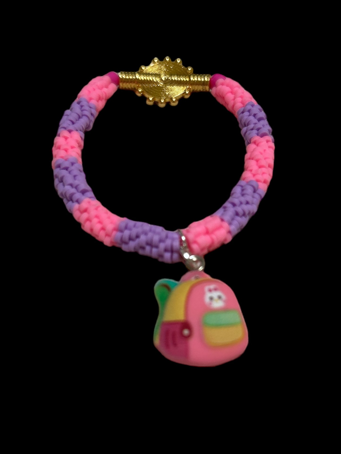 ETHNEEGIFTS - BRACELET KIDS Pink Purple BACKPACK