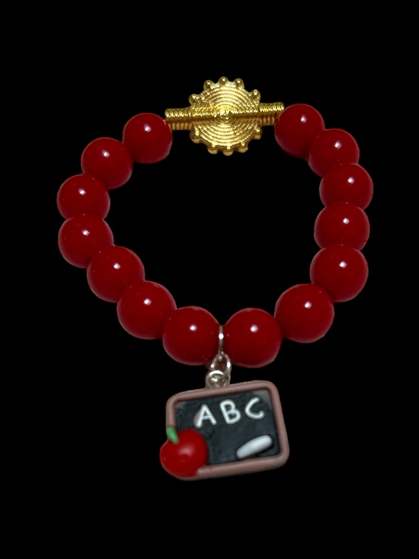 ETHNEEGIFTS - BRACELET KIDS Red BLACKBOARD