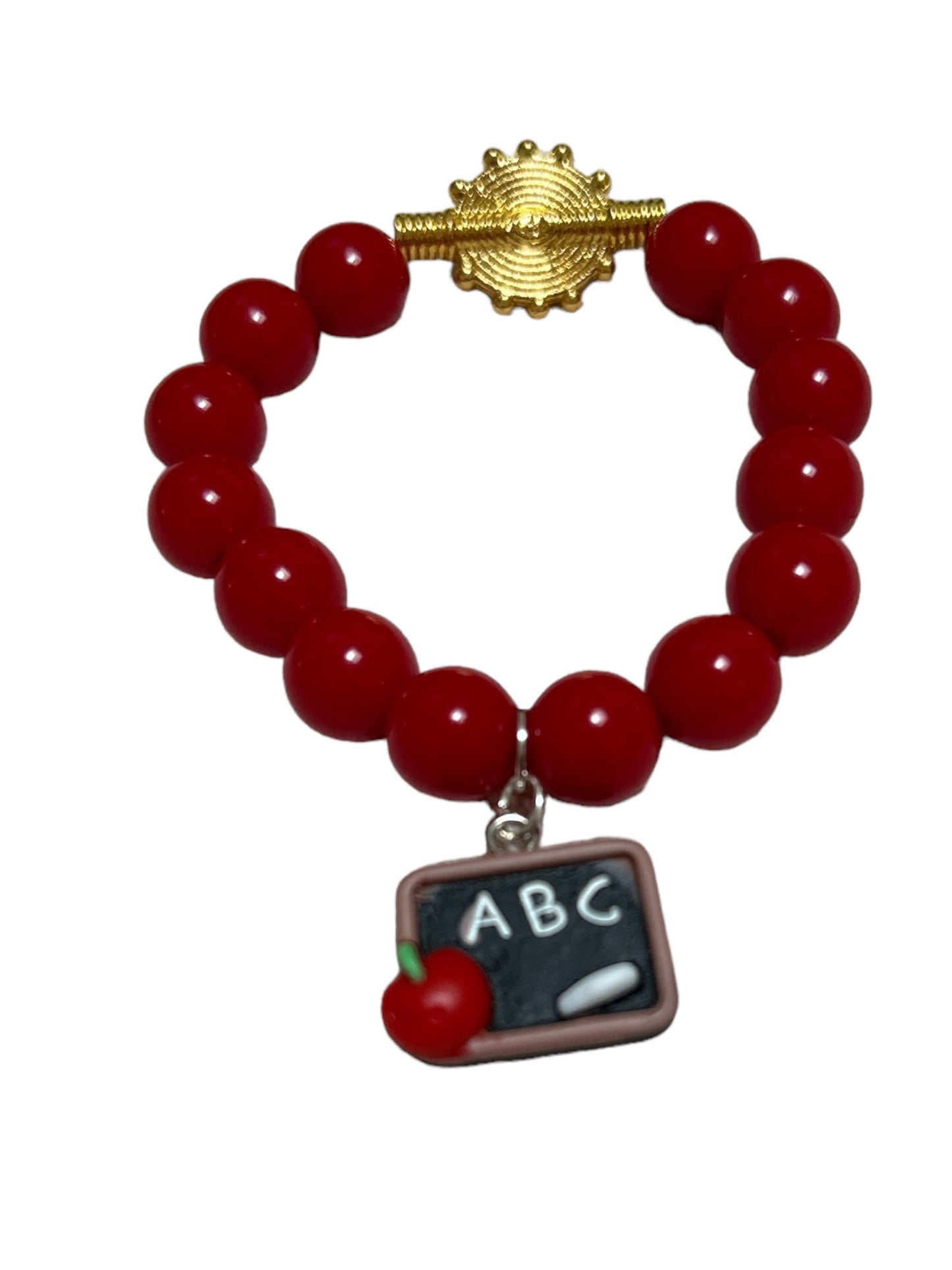 ETHNEEGIFTS - BRACELET KIDS Red BLACKBOARD