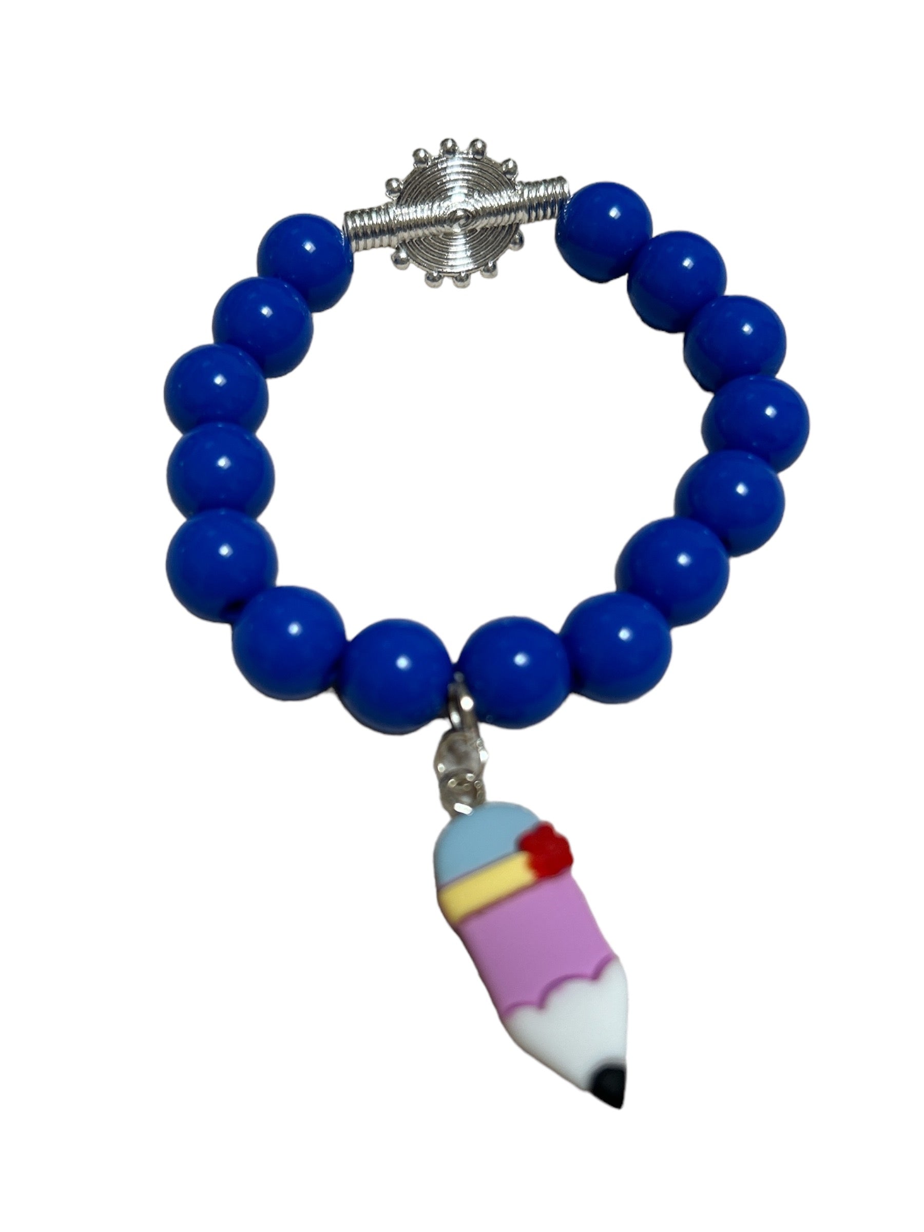 ETHNEEGIFTS - BRACELET KIDS Blue PENCIL