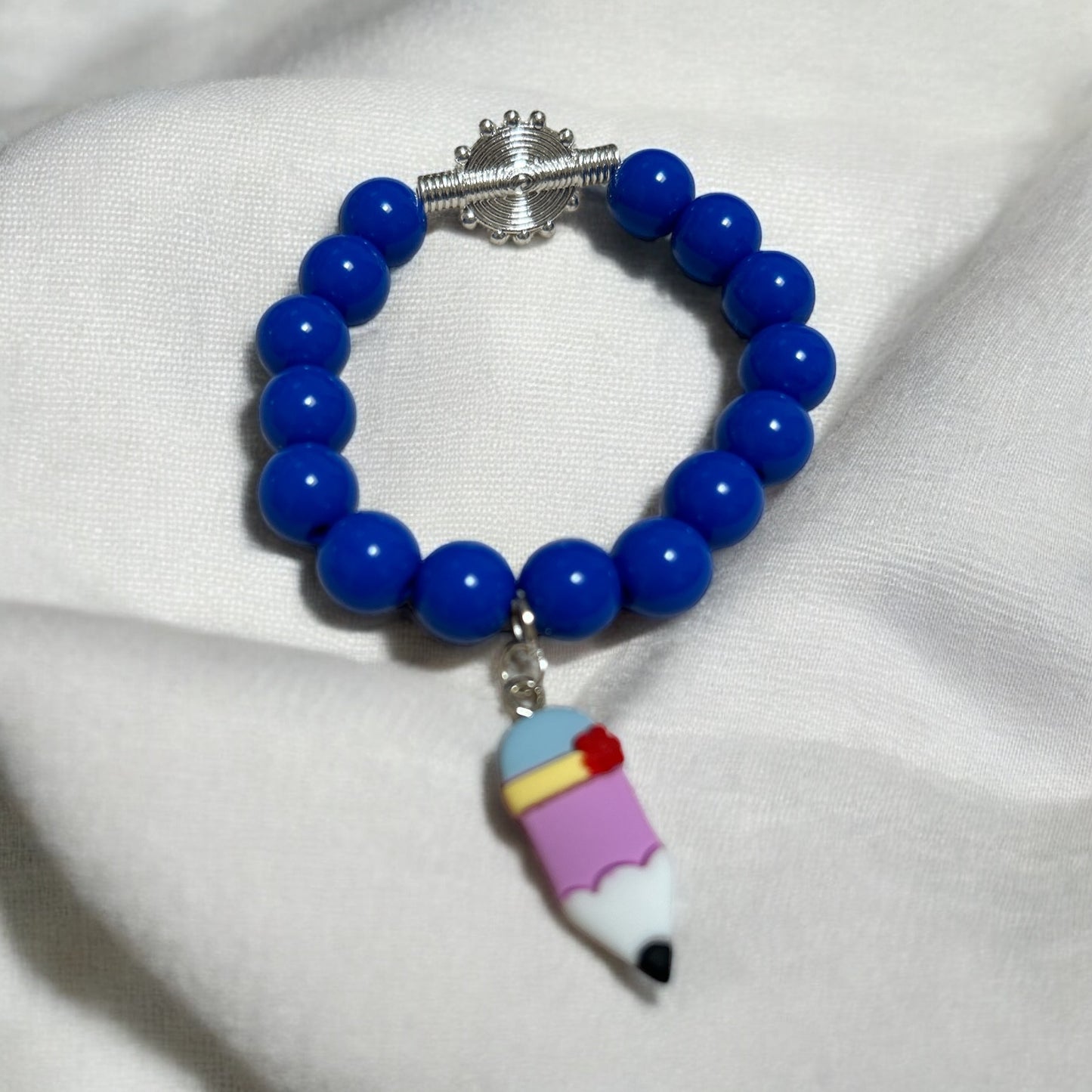 ETHNEEGIFTS - BRACELET KIDS Blue PENCIL