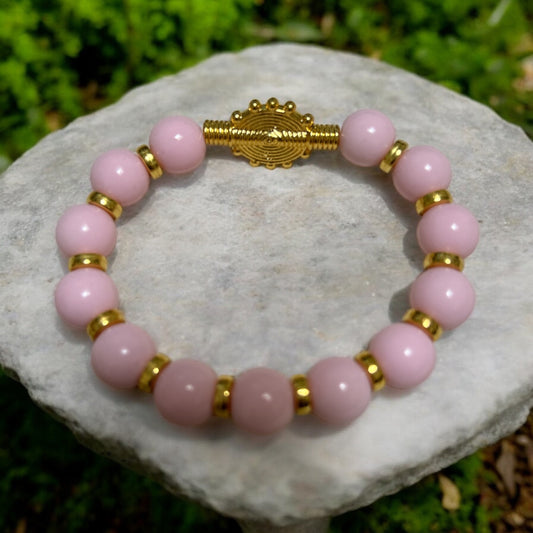 ETHNEEGIFTS - BRACELET KIDS Pink Gold