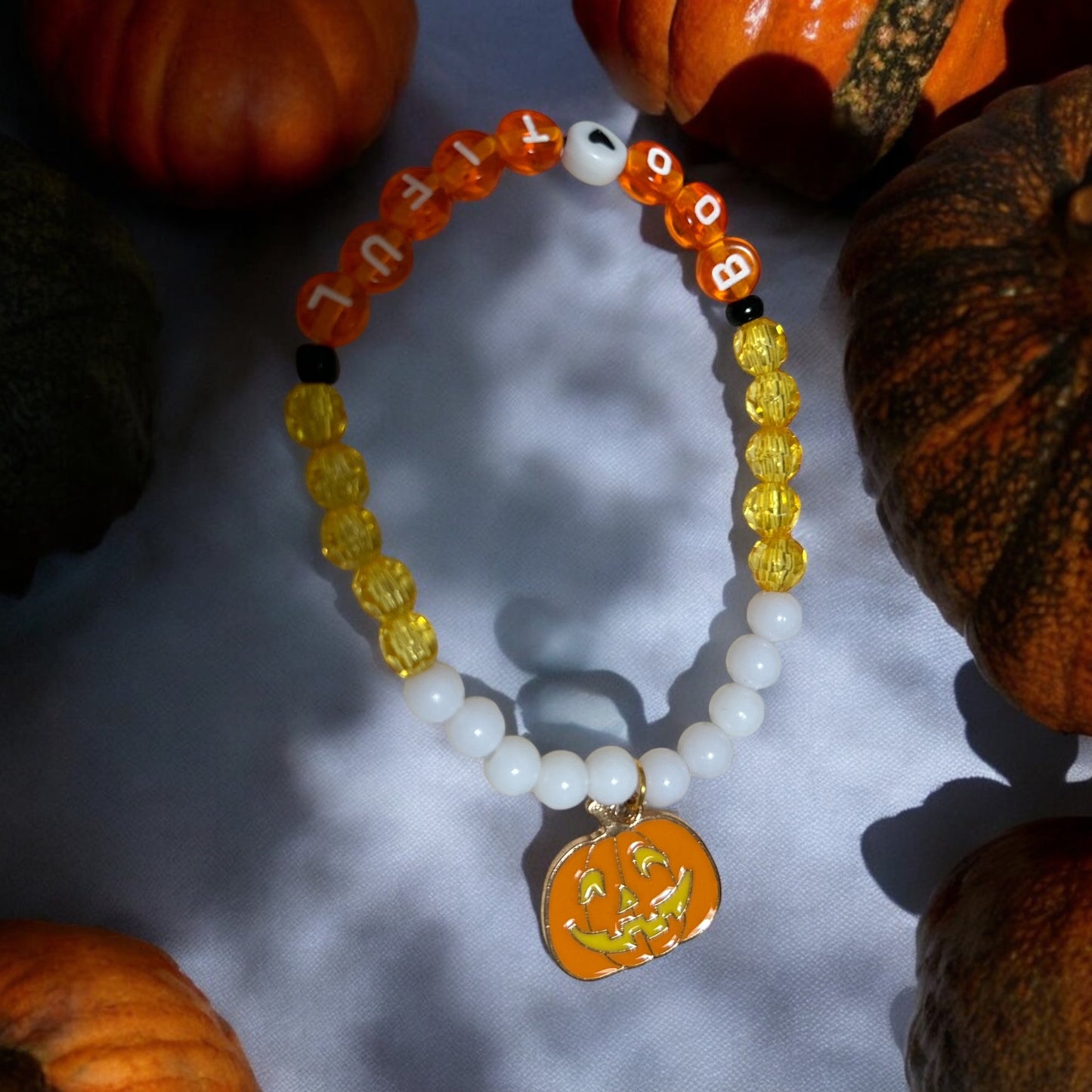 HALLOWEEN BRACELET Krobo & Akan weight Black