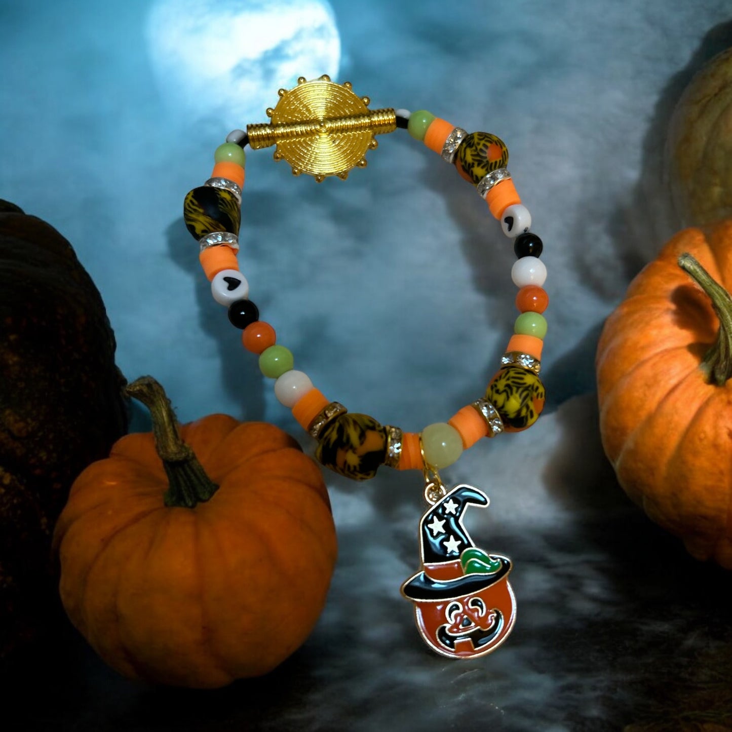 HALLOWEEN BRACELET Beads,Krobo & Akan weight