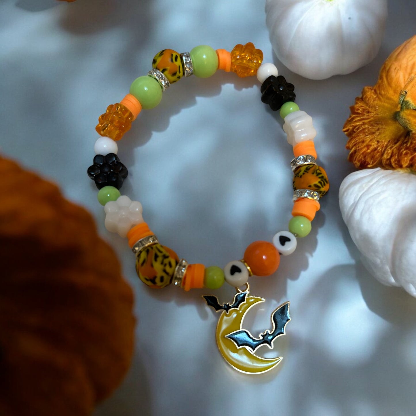 HALLOWEEN BRACELET Krobo & Akan weight Black