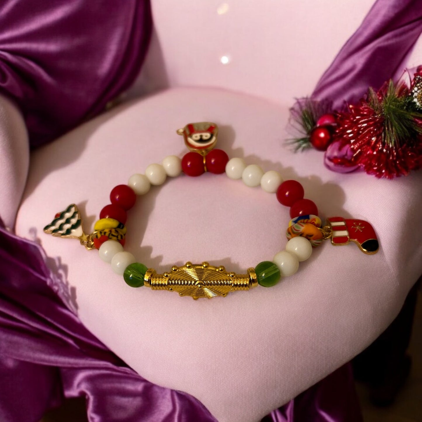 XMAS BRACELET Krobo & Akan weight