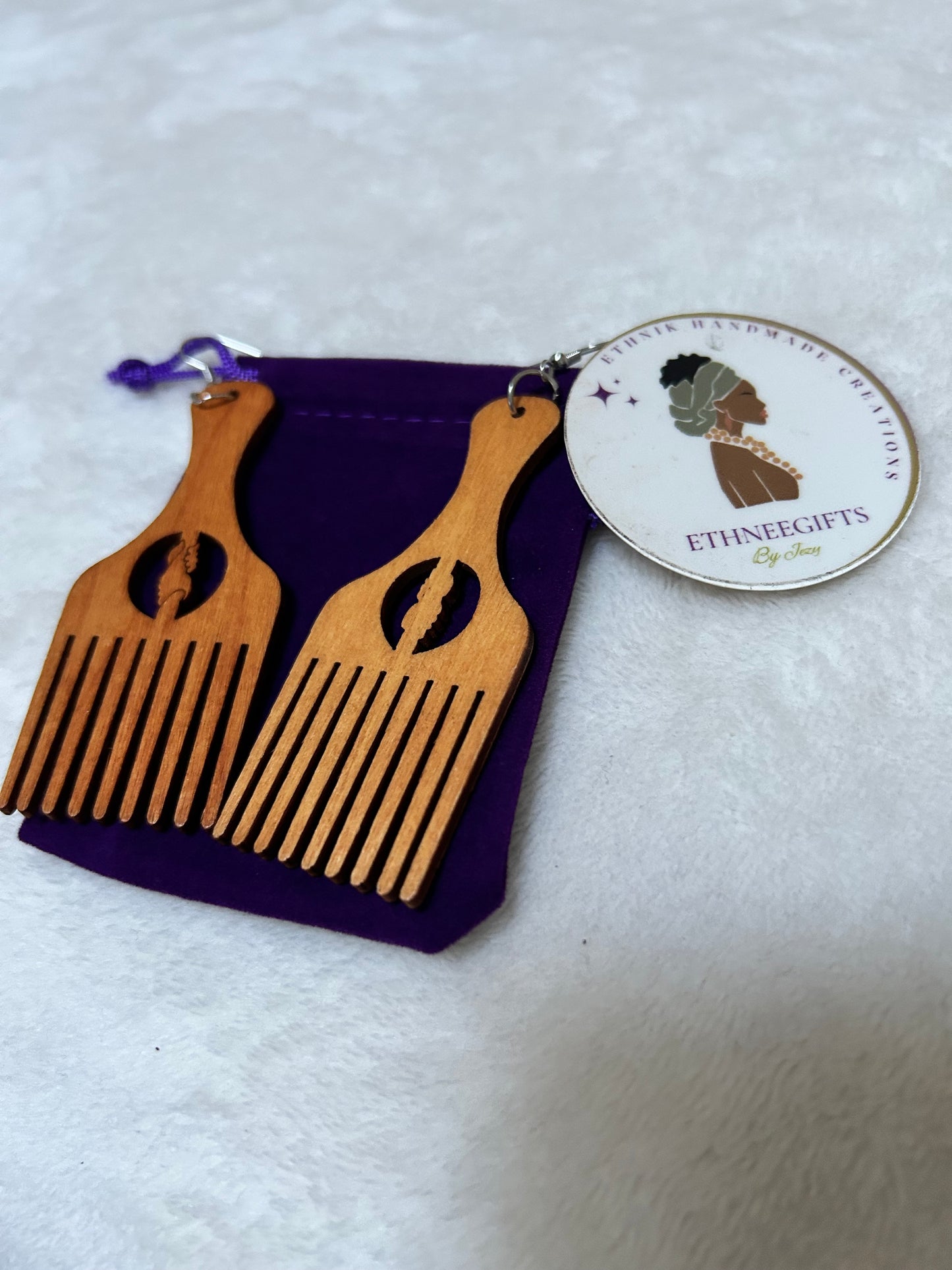 Earrings SANAA Comb
