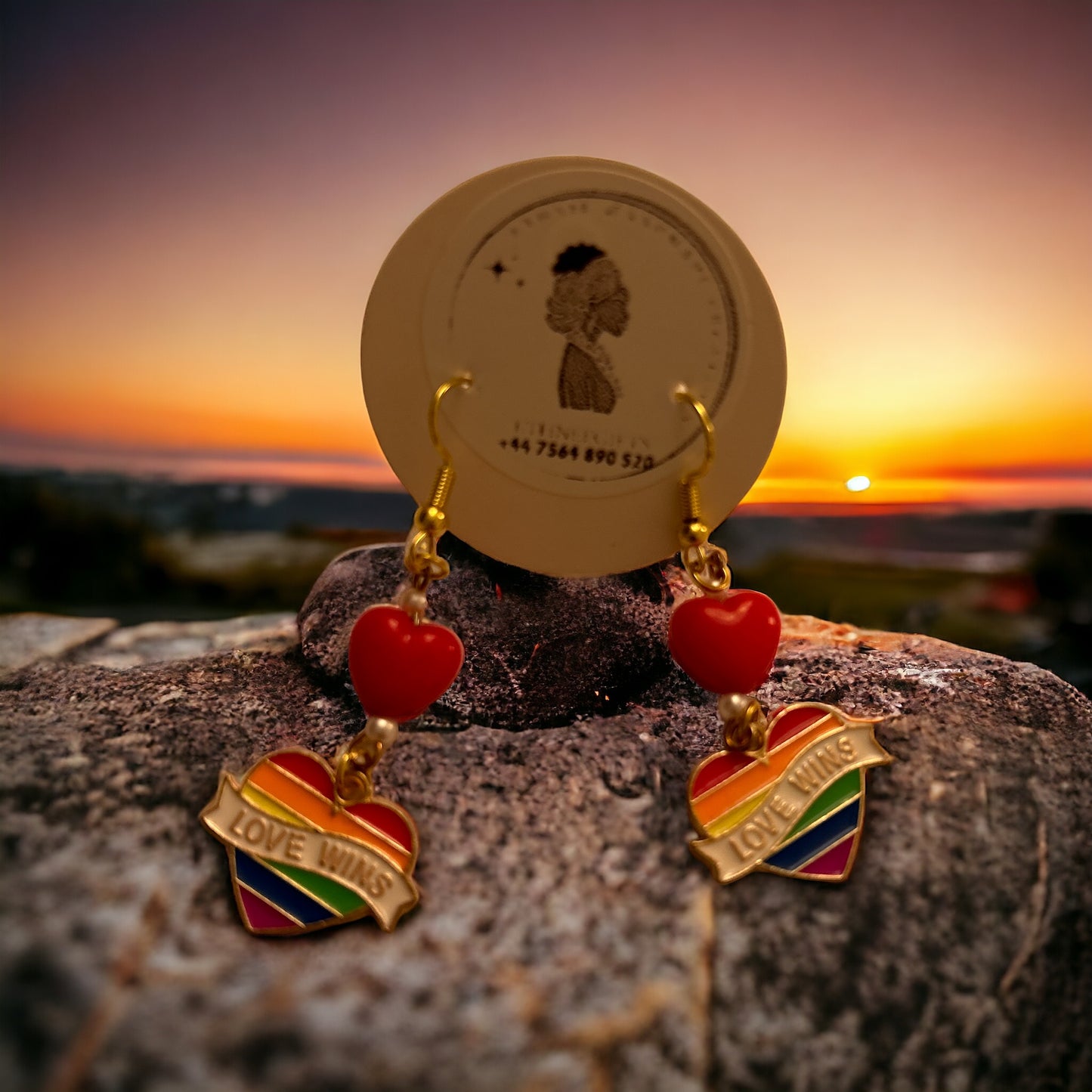 ETHNEEGIFTS - PRIDE EARRINGS