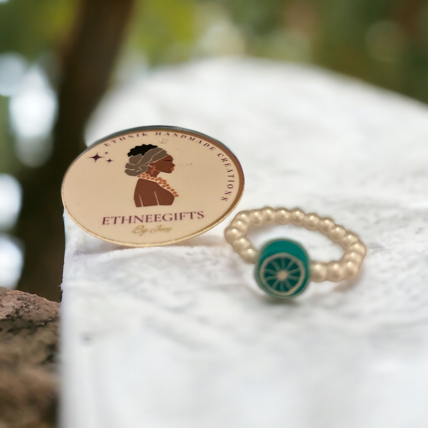 ETHNEEGIFTS - ETHNEEK RING "SMILE"