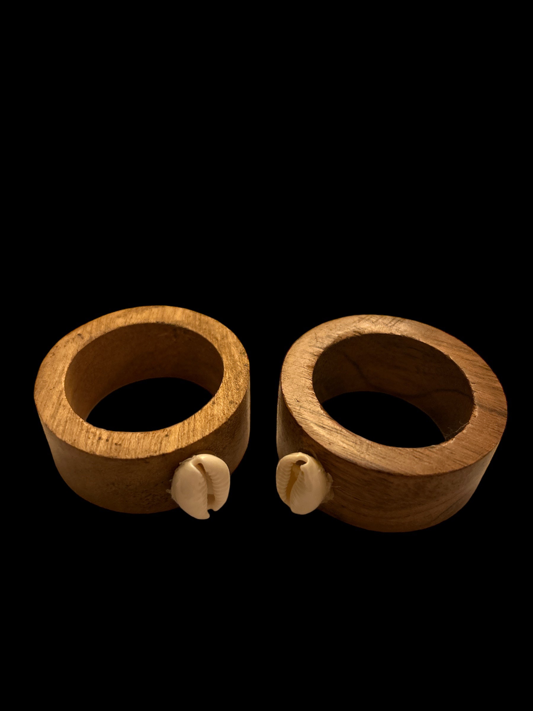 ETHNEEGIFTS - NAPKINS WOOD RINGS (1 Set of 2)