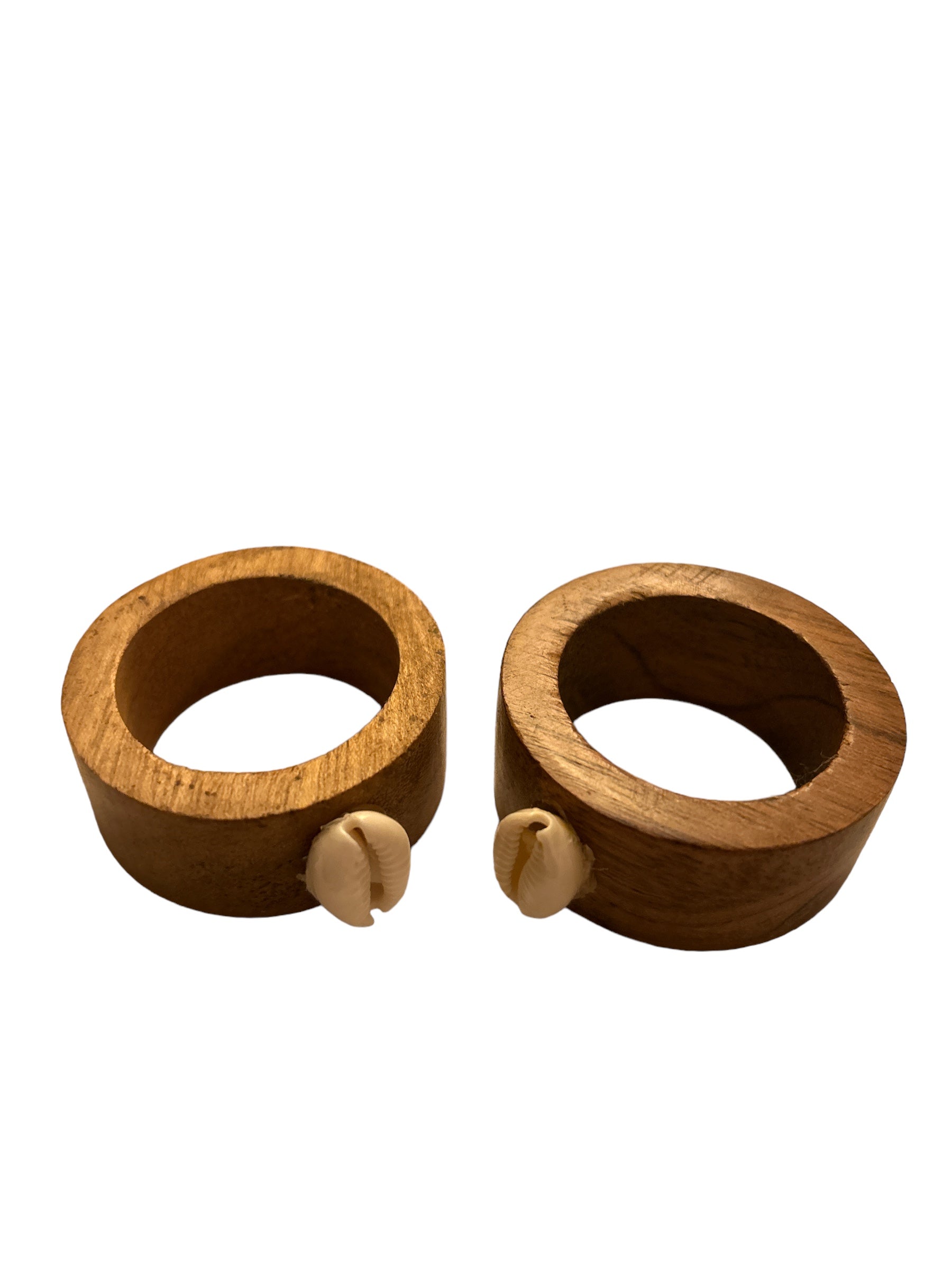 ETHNEEGIFTS - NAPKINS WOOD RINGS (1 Set of 2)