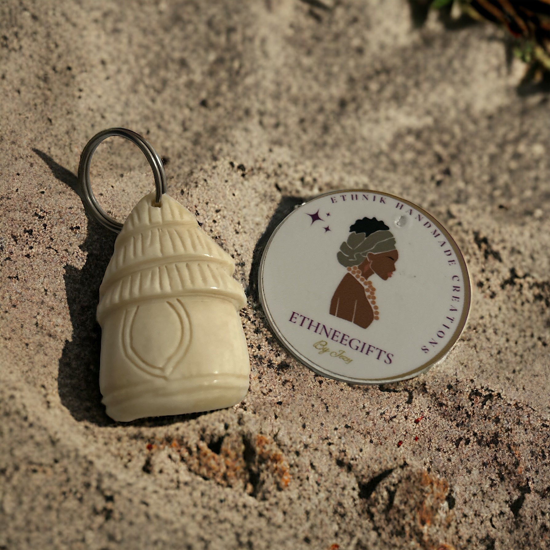 ETHNEEGIFTS - KEYRING "CASA"