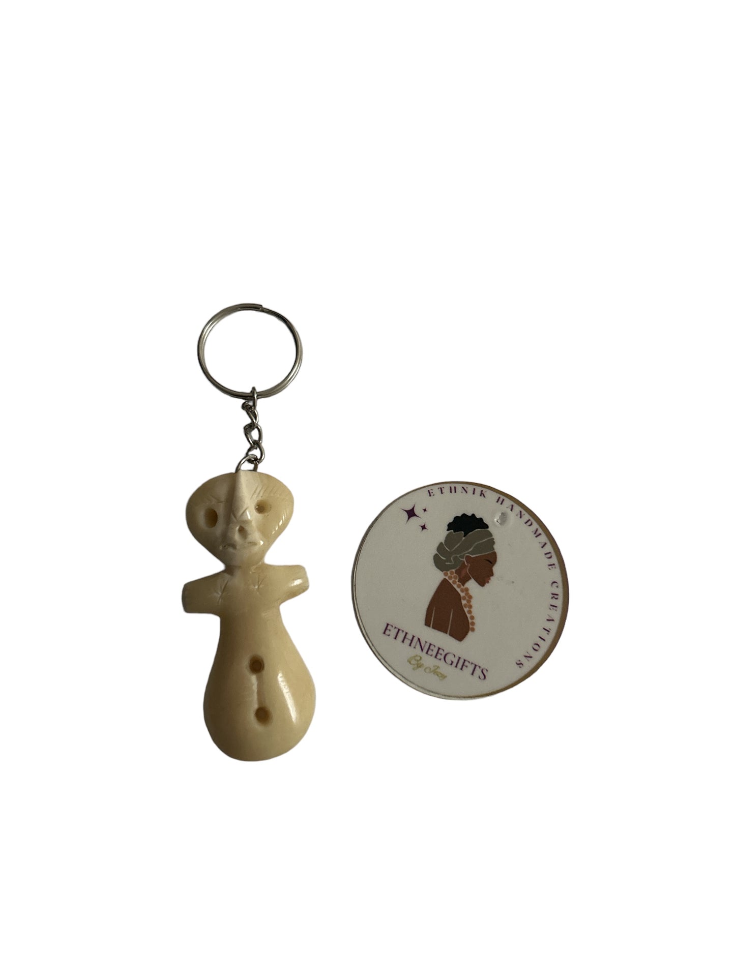 ETHNEEGIFTS - KEYRING " POUPEE "