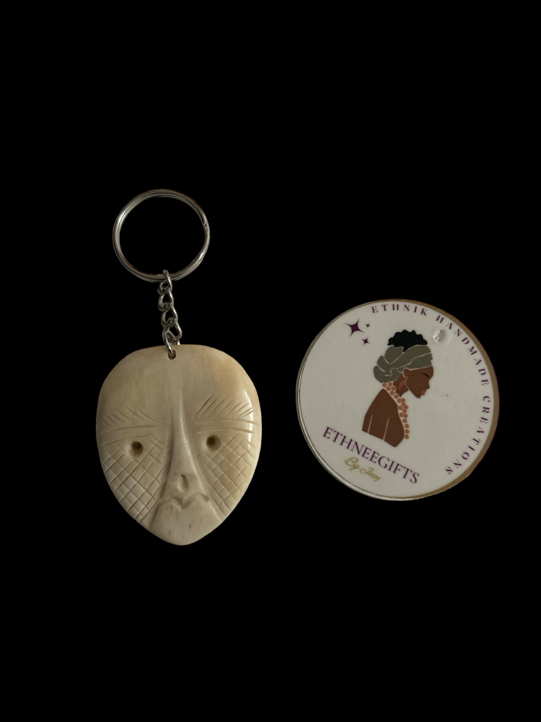 ETHNEEGIFTS - KEYRING " THE MASK "