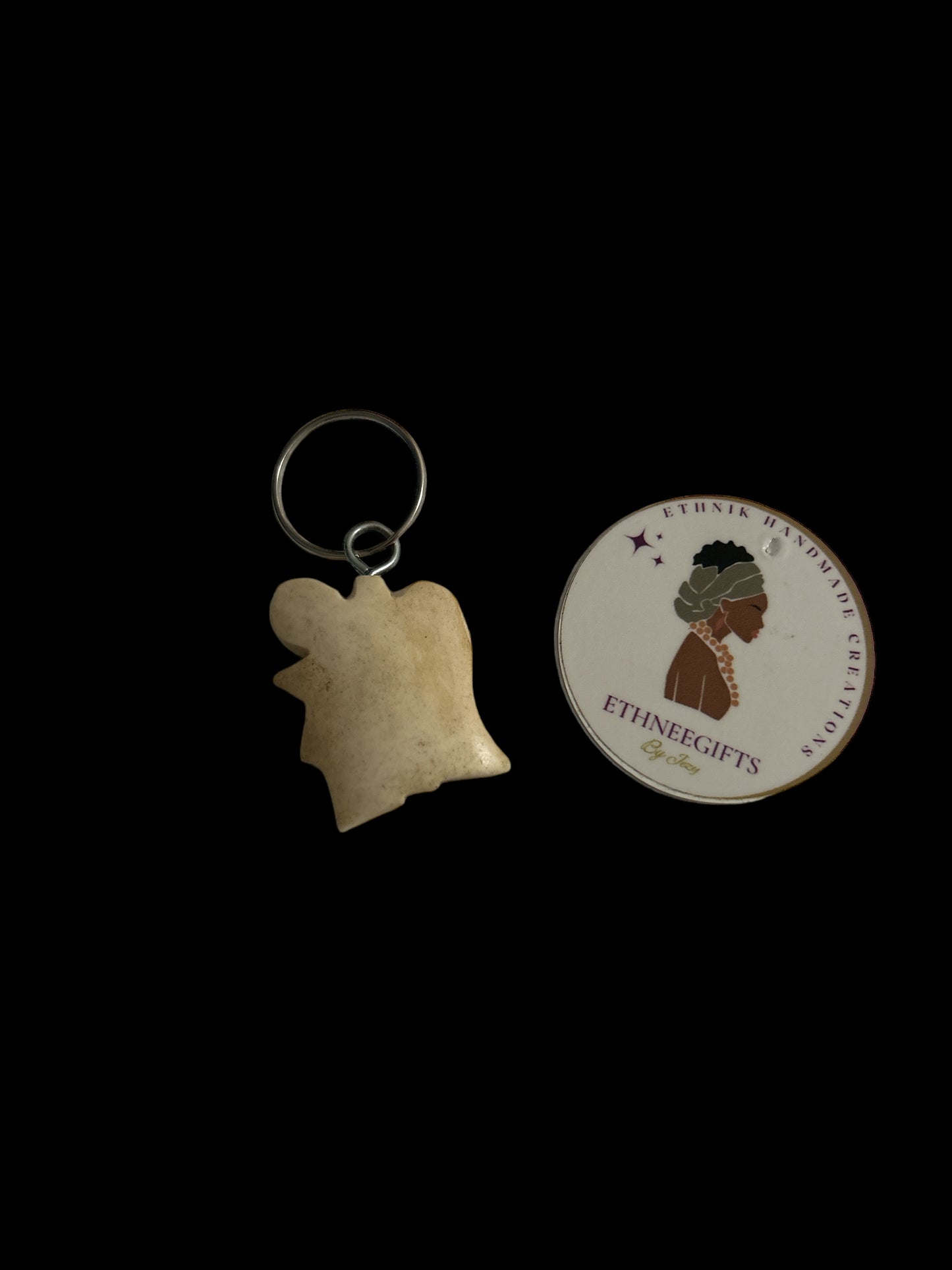 ETHNEEGIFTS - KEYRING " Côte d'Ivoire "