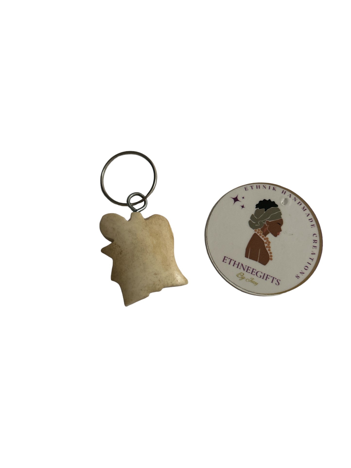 ETHNEEGIFTS - KEYRING " Côte d'Ivoire "