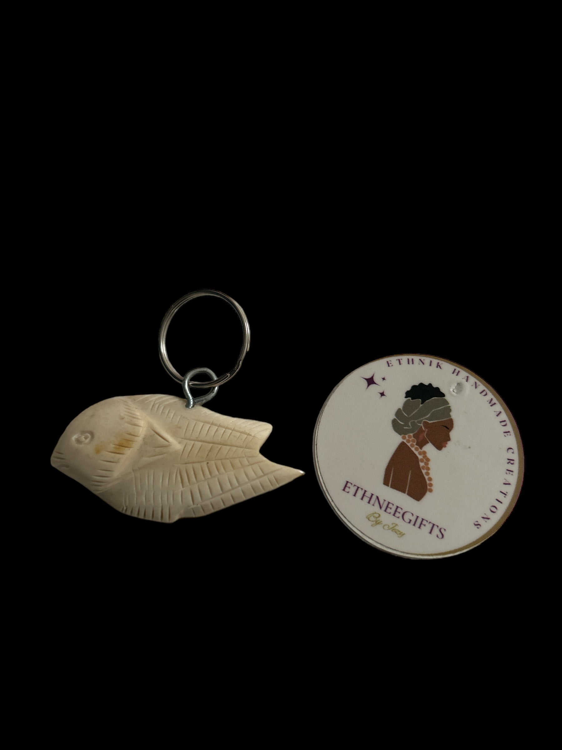 ETHNEEGIFTS - KEYRING " POISSON "