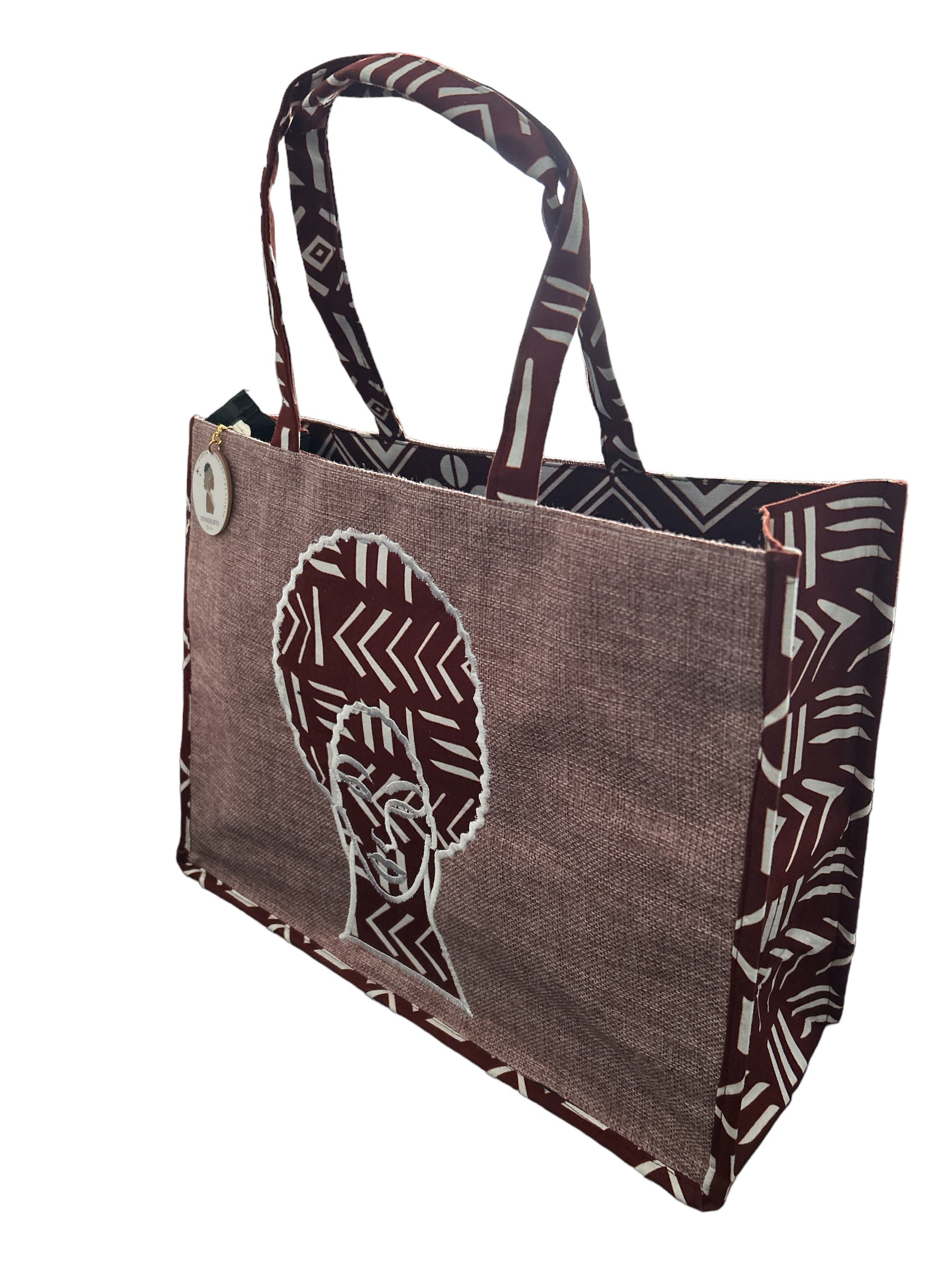 ETHNEEGIFTS - ETHNEEK BURLAP TOTES BAG