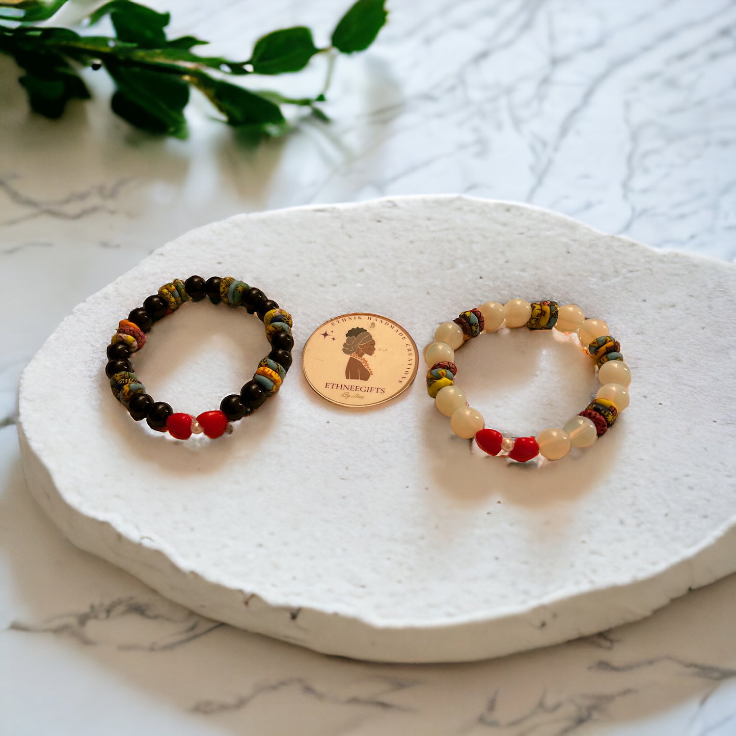 ETHNEEGIFTS - LOVE BRACELET "DUO"