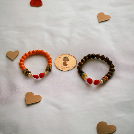 ETHNEEGIFTS - LOVE BRACELET "DUO"