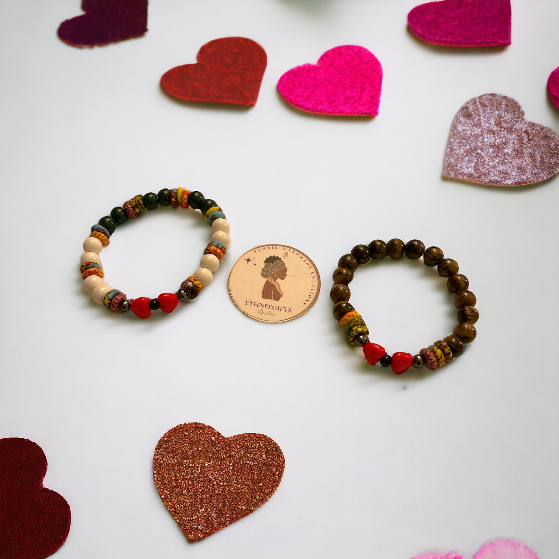 ETHNEEGIFTS - LOVE BRACELET "DUO"