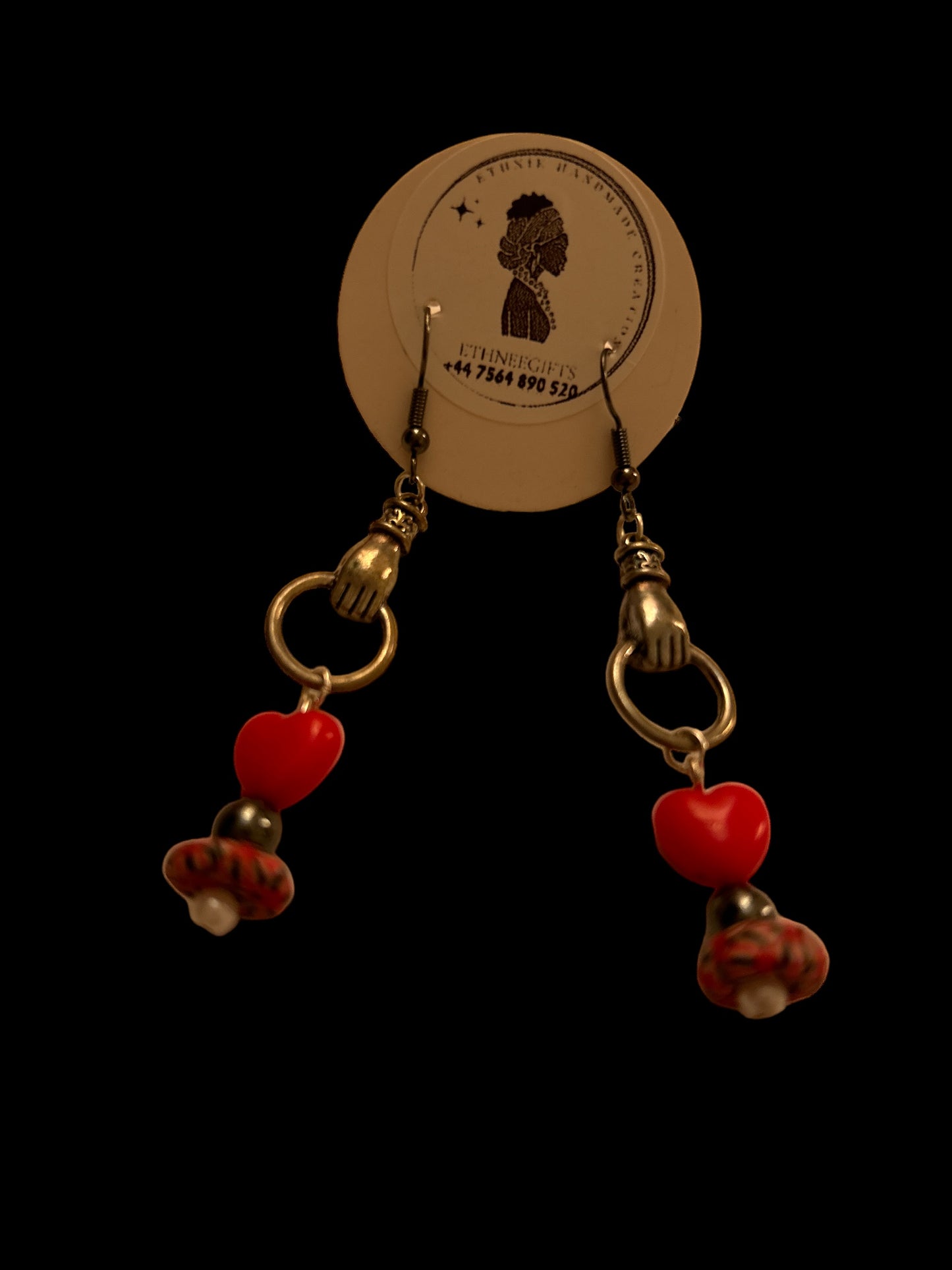 ETHNEEGIFTS - LOVE'S EARRINGS