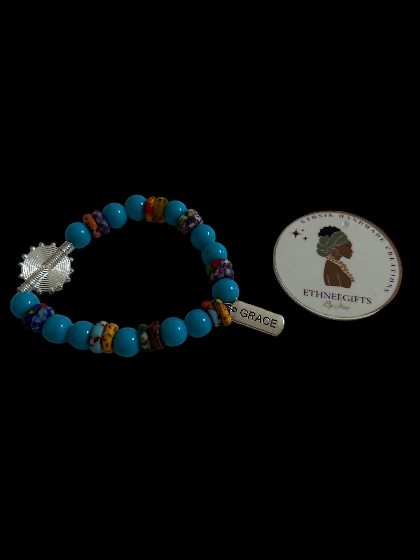 ETHNEEGIFTS - MOTIVATION BRACELET " GRACE"