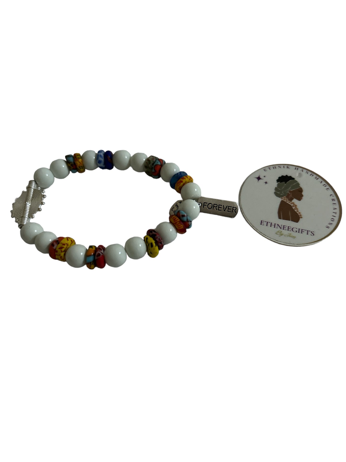 ETHNEEGIFTS - MOTIVATION BRACELET " FOREVER"