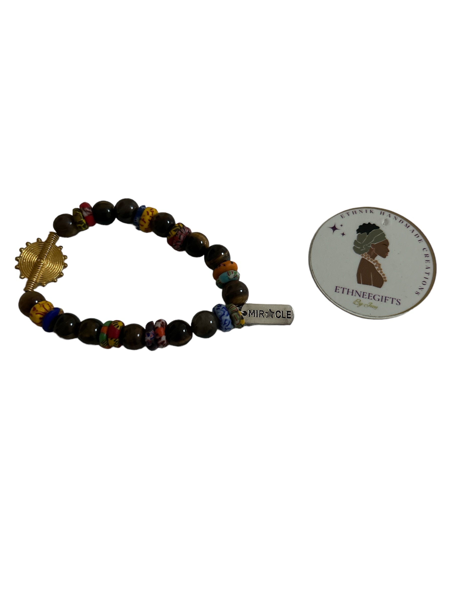 ETHNEEGIFTS - MOTIVATION BRACELET " MIRACLE"